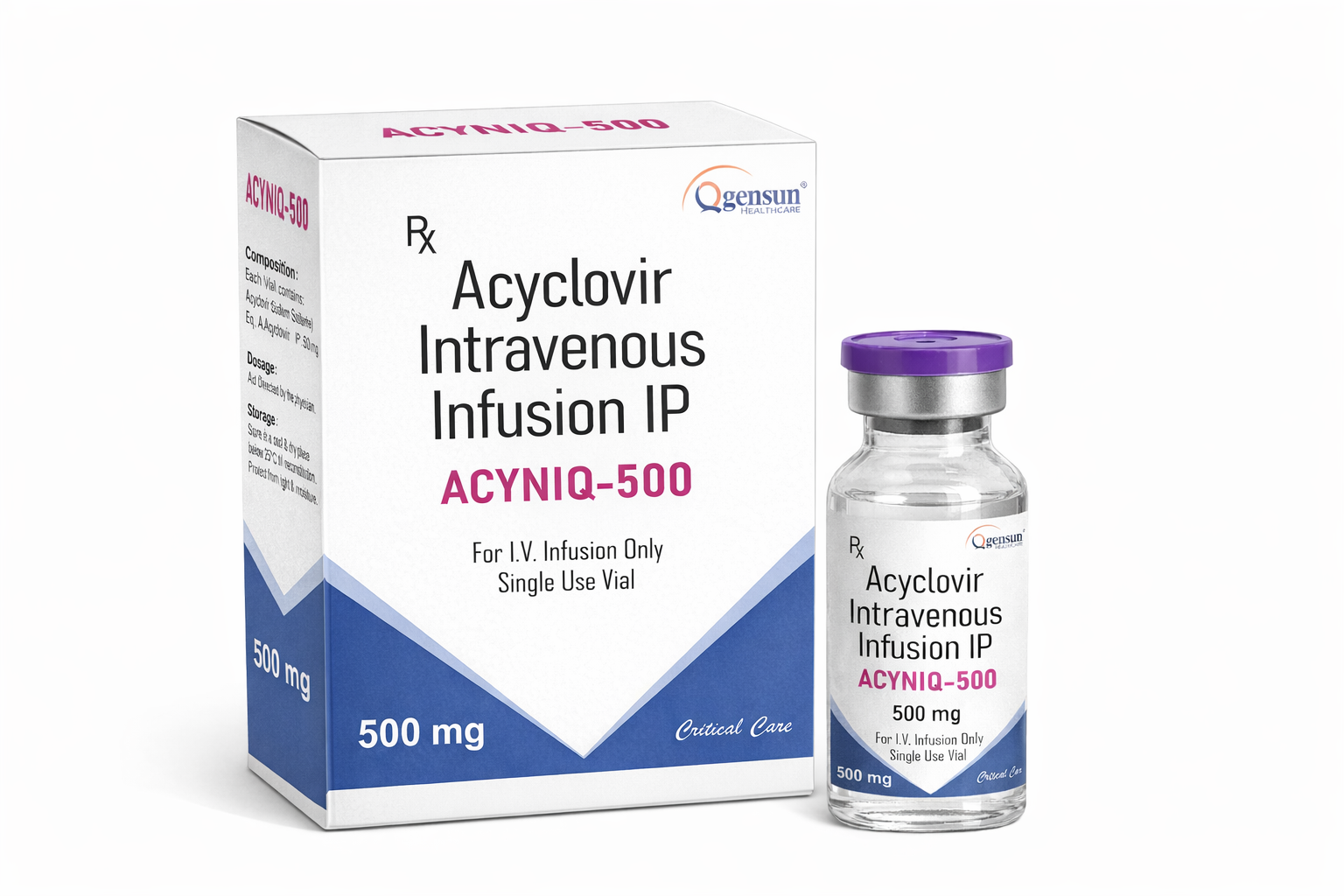 Acyclovir 500 mg Injection
